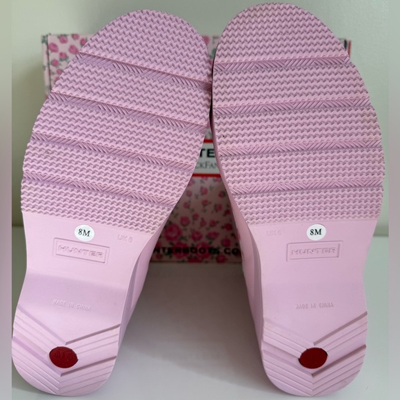 Hunter x LoveShackFancy Pink Floral Rain Boots - Picture 7 of 8